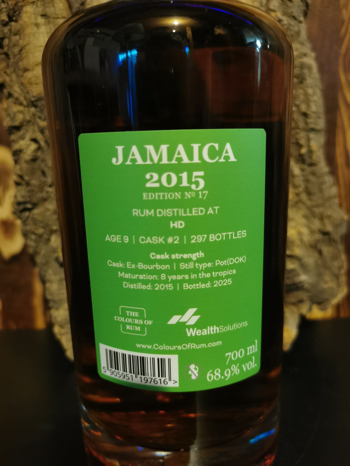 Hampden 2015 (9 Years) - The Colours of Rum